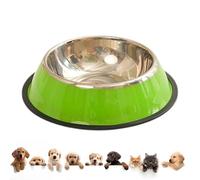 Futternapf Hund Edelstah, Futternäpfe Aus Edelstahl Für Hunde | Edelstahl-Wasser- Und Futternäpfe Für Hunde, Rutschfest | Hundenapf Für Trocken- Und Nassfutter, Wassernapf Für Katzen, Kleine, Mittelgr