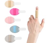 Futuhada 5 Pzs Férula en Gatillo, Ajustable Protector Ferula Dedo en Gatillo, Soporte Férulas Enderezadora para Dedos Mano para Artritis, Tendinitis, Dolor del Túnel Carpiano y Esguince (Grande)