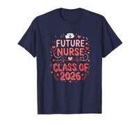 Futura Enfermera Clase de Graduado 2026 Camiseta