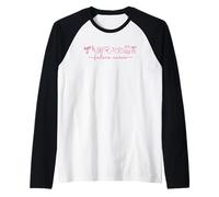 Futura Enfermera Símbolos Médicos Aspiraciones Camiseta Manga Raglan