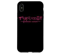 Futura Enfermera Símbolos Médicos Aspiraciones Carcasa para iPhone XS MAX