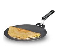 Futura Hawkins Q41 Antiadherente Dosa Tava Plano/Plancha, Negro, 11"