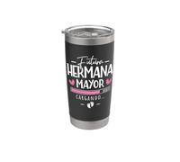 Futura Hermana Mayor 2027 Anuncio Segundo Embarazo Sorpresa Vaso térmico de acero inoxidable de doble pared