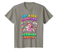 Futura Hermana | Voy a Ser La Mejor Hermana Mayor Unicornio Camiseta