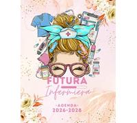 Futura Infermiera Agenda 2026-2028: 3 Anni Pianificatore Mensile A4 Idee Regalo per Studentessa e Donna.