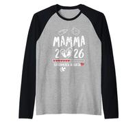 Futura Mamá 2026 Cargando, Madres Embarazadas, Embarazo, Madre Camiseta Manga Raglan