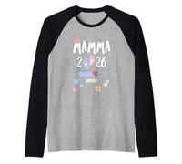 Futura Mamá 2026 Cargando, Madres Embarazadas, Embarazo, Madre Camiseta Manga Raglan
