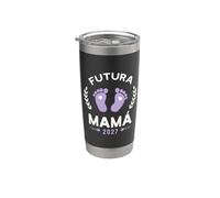 Futura Mamá 2027 Bebé en Camino Vaso térmico de acero inoxidable de doble pared