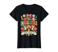 Futura promoción Oficial de jardín de Infantes de 2039 Camiseta gráfica económica, Mujer, Negro, S