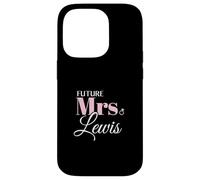 Futura Sra. Lewis Compromiso Boda Novia Carcasa para iPhone 14 Pro