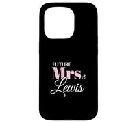 Futura Sra. Lewis Compromiso Boda Novia Carcasa para iPhone 15 Pro