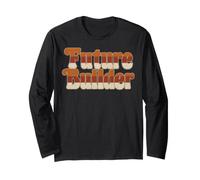 Future Builder Retro Back To School Student Design Manga Larga