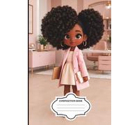 Future CEO: 6 x 9 Composition Notebook for Black Girls: 100 Wide Ruled Pages | Cute 3D Cartoon Notebook for School, Journaling, Notes, Homework & Goal Setting