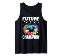 Future Champion Joven aprendiendo piloto de Carreras en la Carrera Camiseta sin Mangas