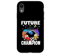 Future Champion Joven aprendiendo piloto de Carreras en la Carrera Carcasa para iPhone XR