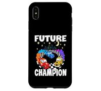 Future Champion Joven aprendiendo piloto de Carreras en la Carrera Carcasa para iPhone XS MAX