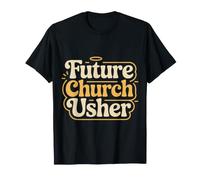 Future Church Usher Bienvenido al Ayudante del Ministerio |- Camiseta