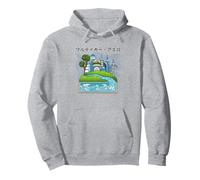 Future City Wind Power Frutiger Aero Y2K Style Ocean Sudadera con Capucha