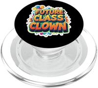 Future Class Payaso Primer Día De Escuela Kindergarten Divertido PopSockets PopGrip para MagSafe