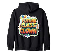 Future Class Payaso Primer Día De Escuela Kindergarten Divertido Sudadera con Capucha