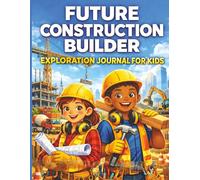 Future Construction Builder Exploration Journal for Kids: Design, Plan, and Create Buildings, Bridges, and the Structures That Shape Our World (Creative Careers for Kids)