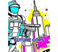 FUTURE COPS: Android police watching over the city. (DAY IN THE LIFE)