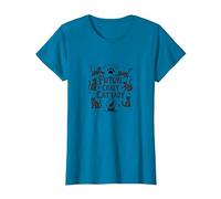 Future Crazy Cat Lady Cats para niñas, Regalo para Amantes de los felinos Camiseta, Mujer, Zafiro, 3XL