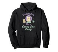 Future Crazy Cat Lady Cute Feline Obsesión Extravagante Cat Life Sudadera con Capucha