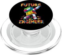 Future Engineer Funny Blocks Bricks Toy Lover Master Builder PopSockets PopGrip para MagSafe
