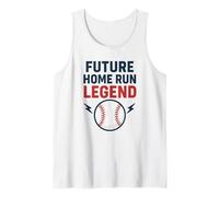 Future Home Run Legend - Diseño de béisbol para niños y jóvenes Camiseta sin Mangas