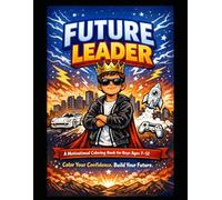 Future Leader: A Motivational Coloring Book for Boys Ages 7-12