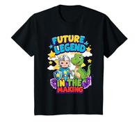 Future Legend in the Making Cute Dino Adventure Kids Design Camiseta