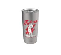 Future Little Chute jugador de béisbol estrella de béisbol Vaso térmico de acero inoxidable de doble pared