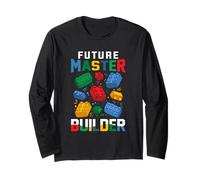 Future Master Builder Funny Blocks Brick Builder Kid Boys Manga Larga