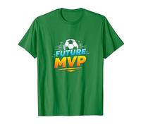 Future MVP Soccer for Boys Regalo Deportivo Inspirador Camiseta, Hombre, Verde Kelly, 3XL