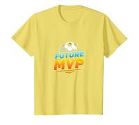 Future MVP Soccer for Boys Regalo Deportivo Inspirador Camiseta, Niños, Limón, 2 años