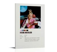 Future Nostalgia-Dua LipaArt - Pintura decorativa impermeable y resistente a las manchas, sala de estar, estudio, cafetería, pintura de pared, instalación gratuita, fácil de limpiar, opción de regalo