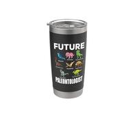 Future Paleontologist Dinosaurs Lovers Fossils Paleontology Vaso térmico de acero inoxidable de doble pared