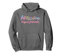 Future Pop Star Cute Singer Kid Artist Nota Musical Sudadera con Capucha
