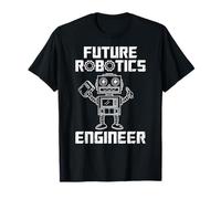 Future Robotics Engineer Funny Robot Engineering Kids Camiseta