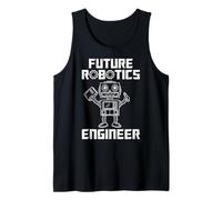 Future Robotics Engineer Funny Robot Engineering Kids Camiseta sin Mangas
