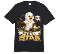 Future Soccer Star Eagle Kicking Football Design Comfort Colors Adult Heavyweight T-Shirt