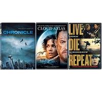 Future Societies Collection - Live Die Repeat, Chronivle & Cloud Atlas 2-DVD Sci-Fi Bundle