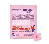 Future Stories Champú para el cabello en polvo, cuidado suave con aloe vera, vegano - 1 bolsa (1 x 20 g) da 260 ml, yuzu, flor de cerezo
