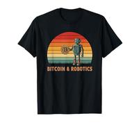 Future Tech AI Automation Cyborg Bitcoiner Power Bitcoin Camiseta