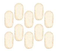 FUTUREORYY 10 Almohadillas de Piel de Oveja para Puente de Violín, Protector Antideslizante y Antihumedad para Instrumentos Musicales, Accesorio Compatible para Ensayos y Práctica