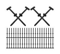 FUTUREORYY 120 Unidades Brida de Cable Ajustable de Nailon Negro Multifuncional Alta Resistencia Térmica para Mantenimiento de Vehículos y Organización de Cables Eléctricos