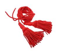 FUTUREORYY 1par Cuerda Trenzada De Honor Borlas Roja Para Instrumentos De Viento Tipo Bugle Decorativa y Resistente Para Orquestas y Presentaciones Musicales