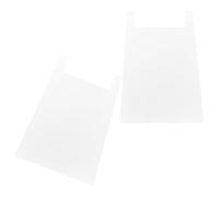 FUTUREORYY 2 Piezas Espaciadores Transparentes para Sofá y Cama de Acrílico Protectores de Pared para Muebles con Patas Cuadradas hasta Seguridad contra Incendios y Fácil Instalación