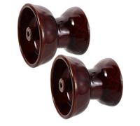 FUTUREORYY 2 Piezas Portavelas Cerámicos para Diwali Soporte para Lámpara de Mantequilla y Cera para Decoración Interior y Ceremonias Religiosas Resistente y Fácil de Limpiar